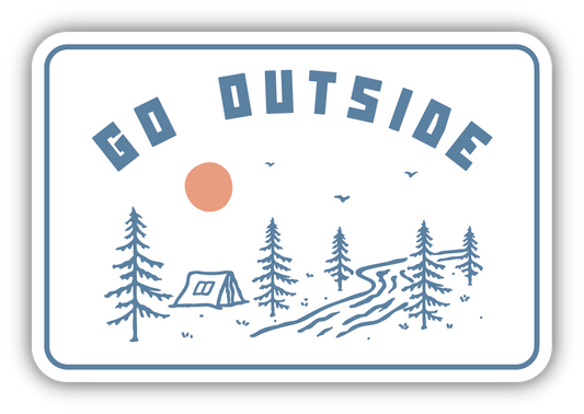 Go Outside 3.0 Sticker