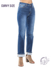 Curvy Ainsley High Waist Straight Leg By Judy Blue