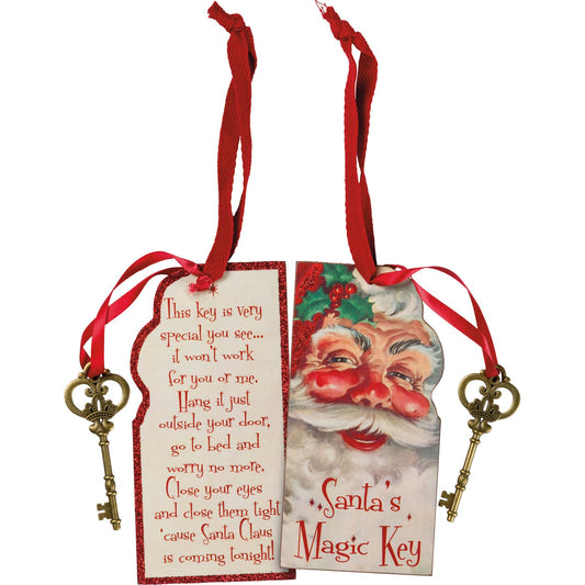 Xmas Ornament - Santa's Magic Key
