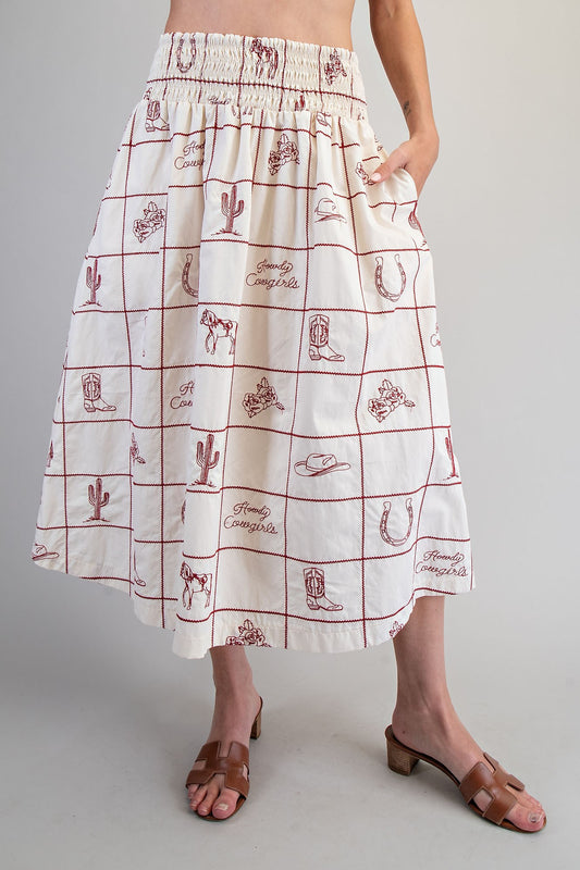 Rodeo Days Skirt