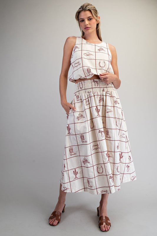 Rodeo Days Skirt