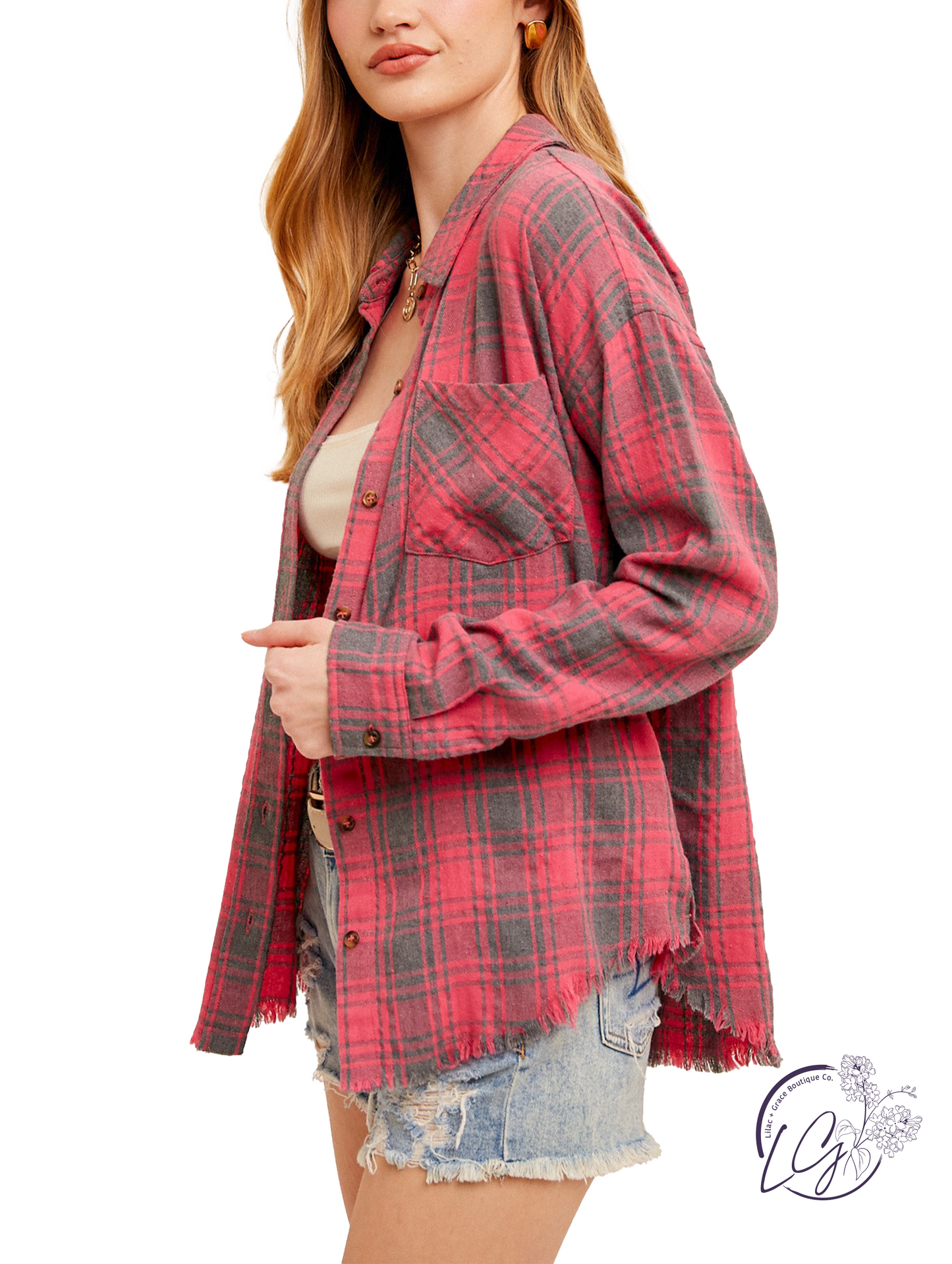 (Sale) Wanderlust Plaid Shirt