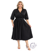 Curvy Chic In Motion Midi Dress