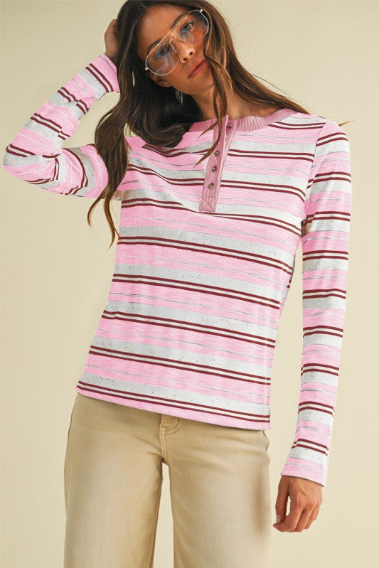 Western Horizon Henley Top