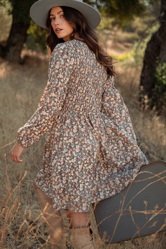 Wildflower Whimsy Smocked Dress