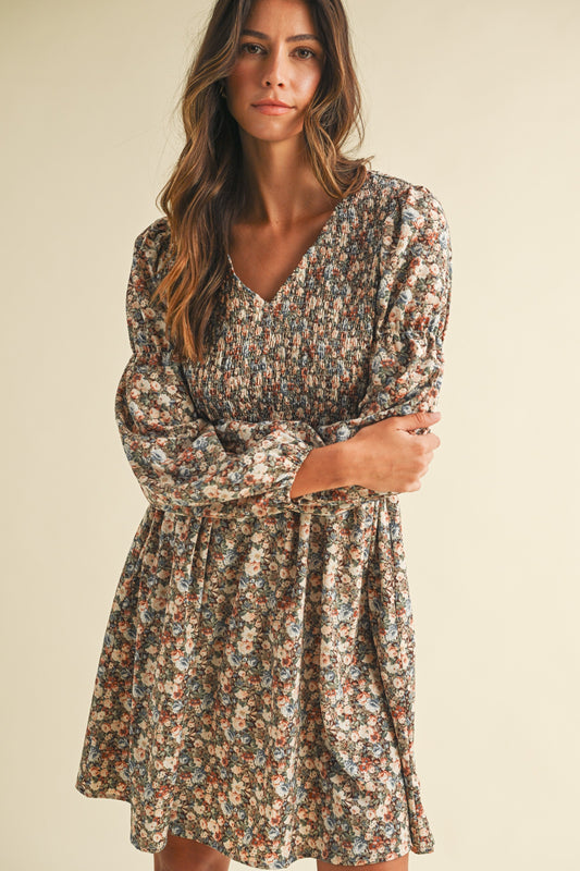 Wildflower Whimsy Smocked Dress