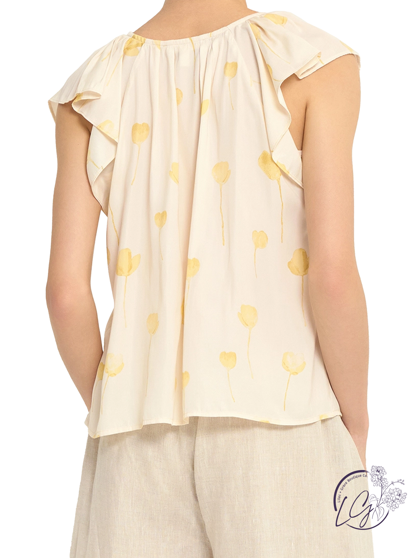 Feel The Tranquility V-Neck Top