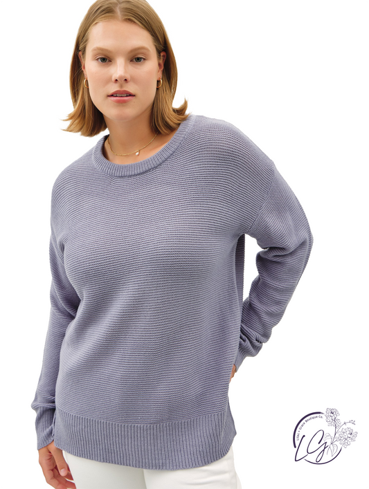 Curvy Busy Days Oversized Sweater
