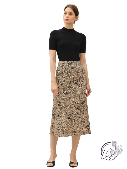 Efflorescing Comfort Midi Skirt