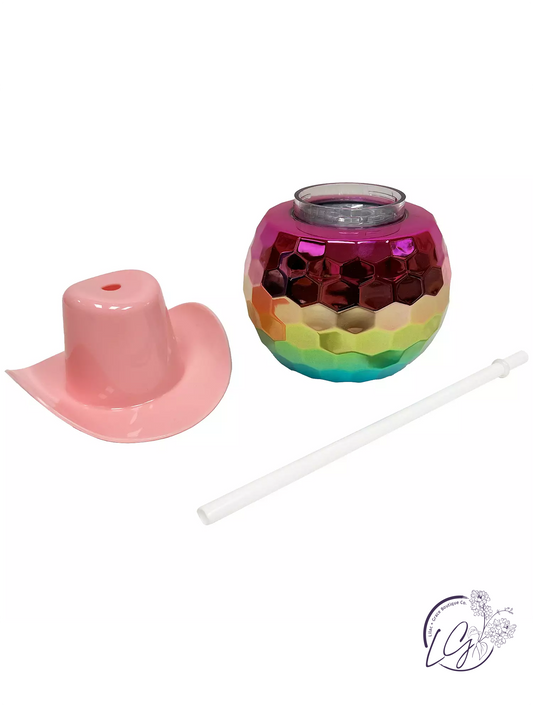 Disco Ball Rodeo Party Cup