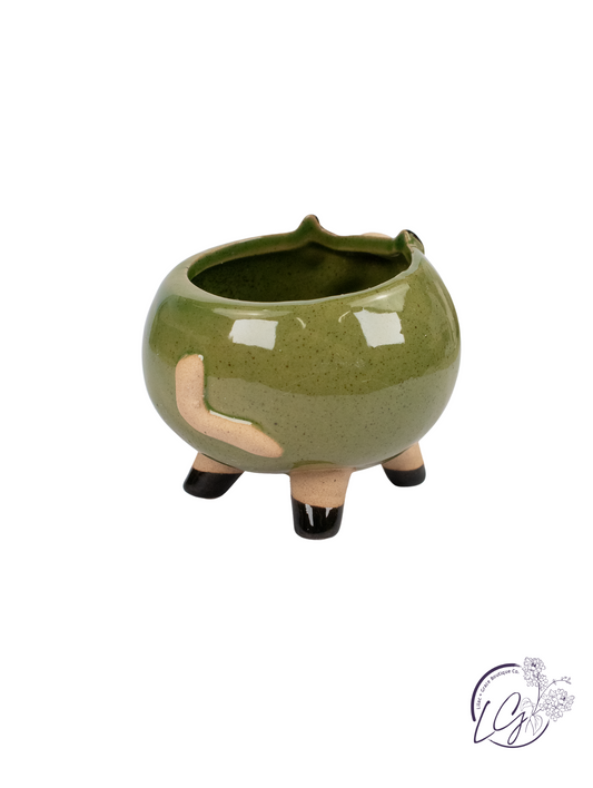 Mooing Cow Planter