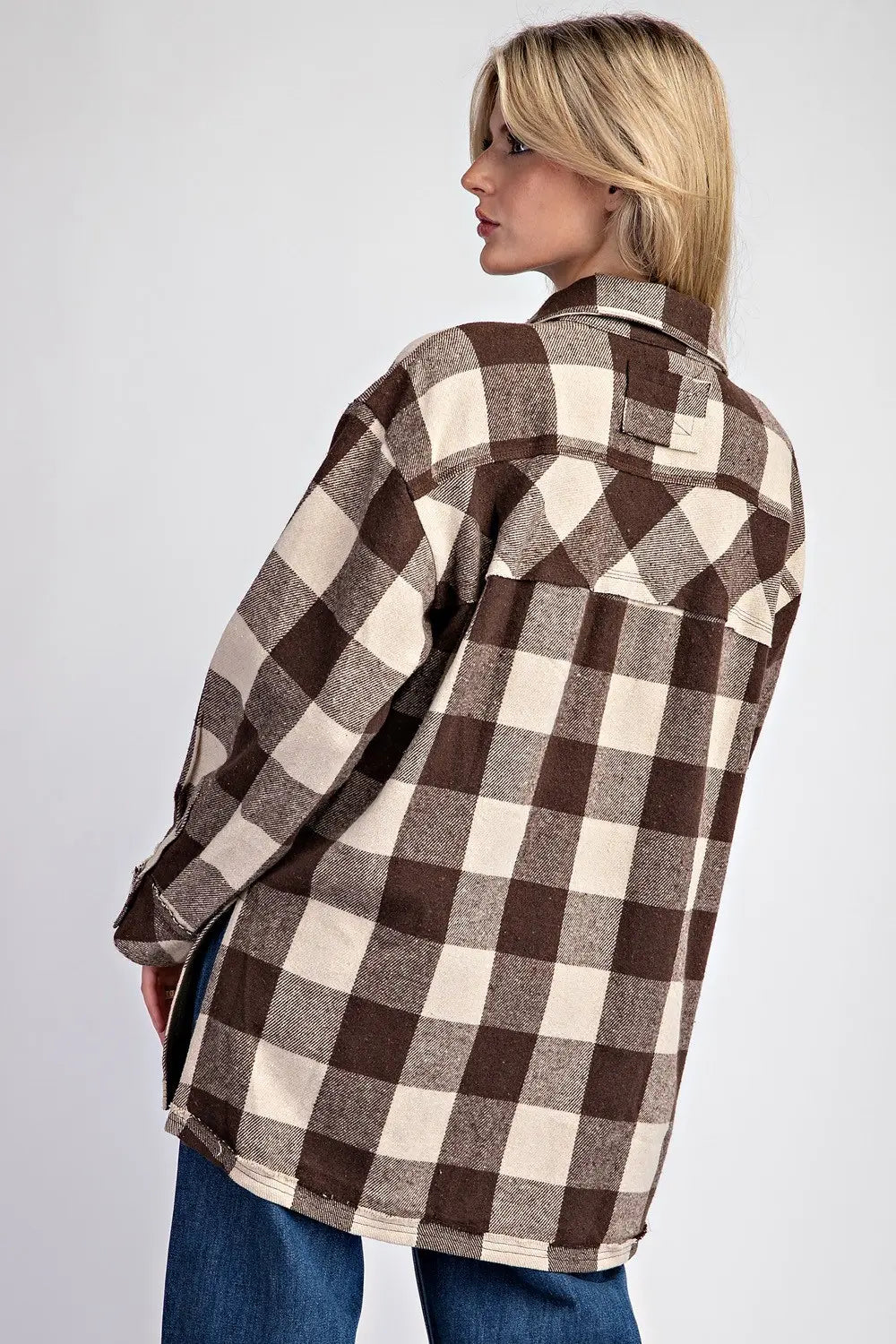Timber Trail Plaid Shacket