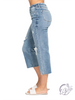 Susanna High Waist Destroy Crop Wide Leg by Judy Blue