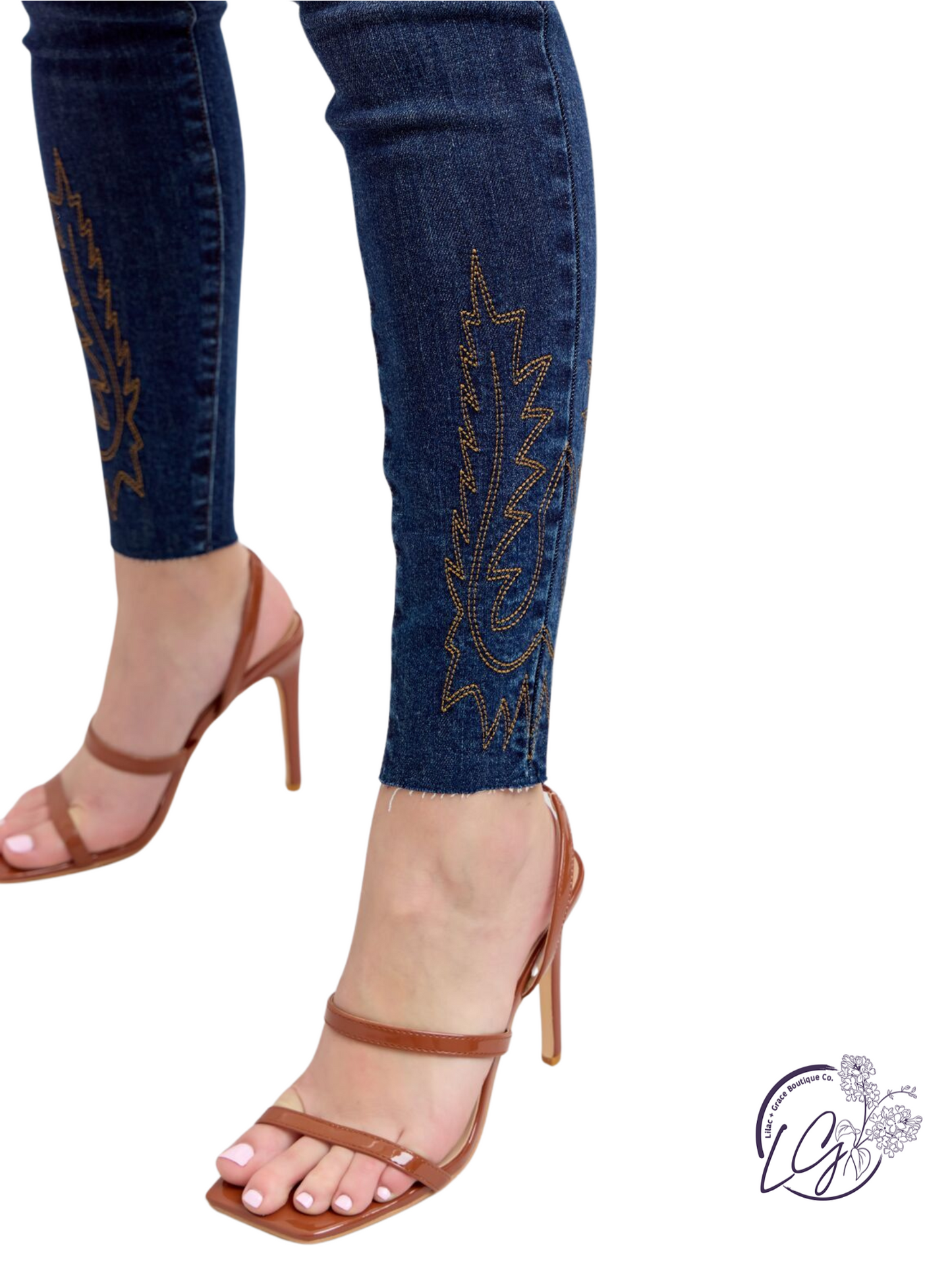 Michaela High Waist Skinny Distressed by Judy Blue