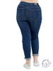 Curvy Naomi High Waist Pull On Jeans By Judy Blue