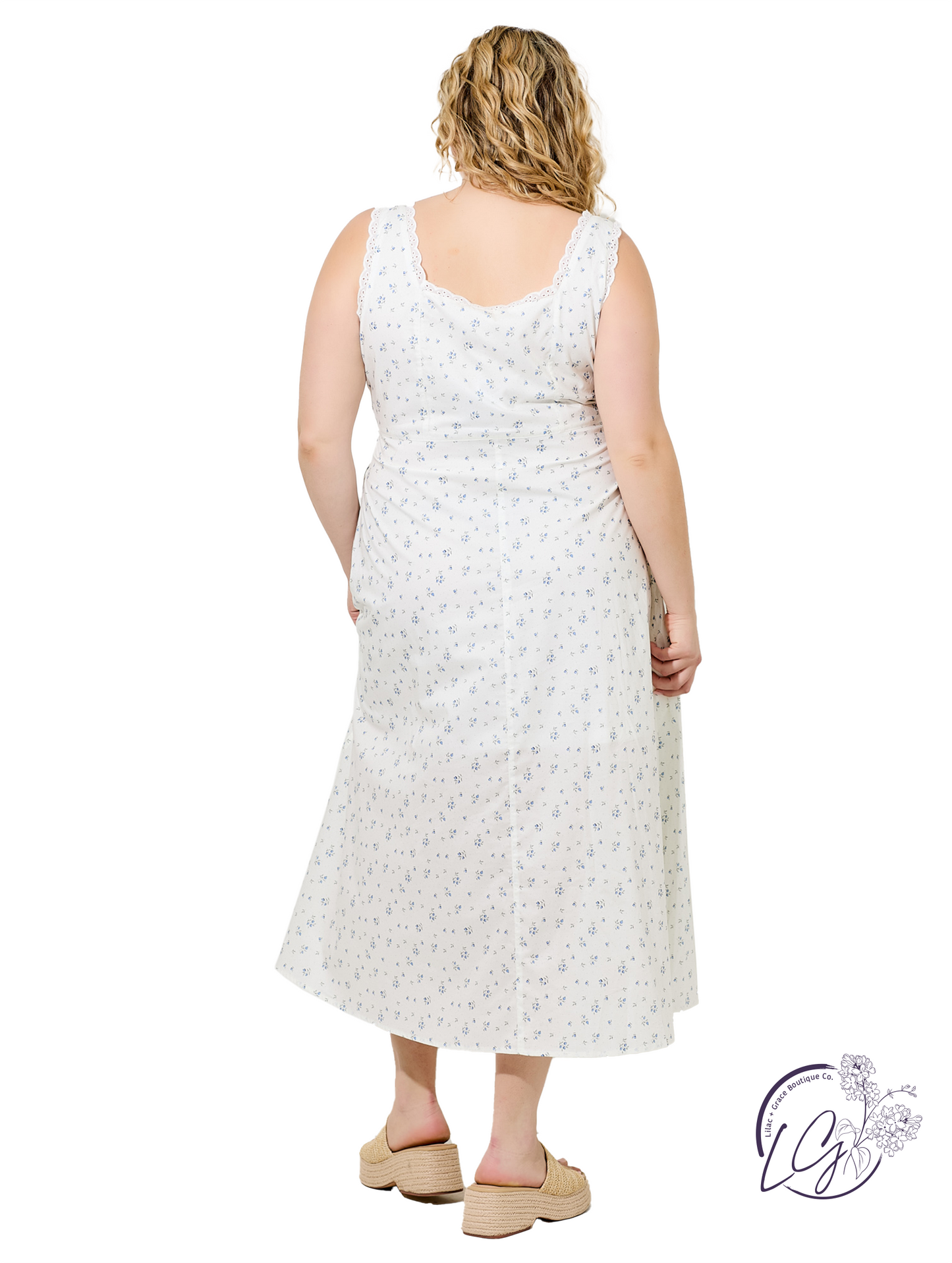 Curvy Daybreak In Maxi Dress