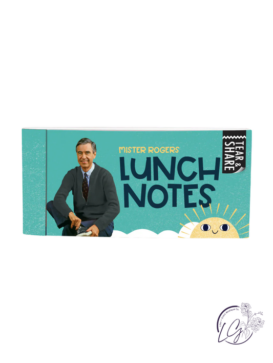 Mr. Rogers Lunch Notes