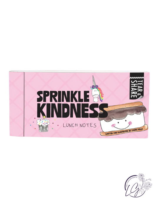 Sprinkling Kindness Lunch Notes