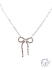 Bow Pendant Necklace