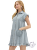The Ruffle & Ready Denim Dress