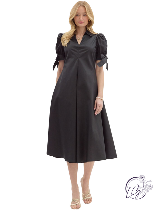 Pulled By Peace Midi Dress