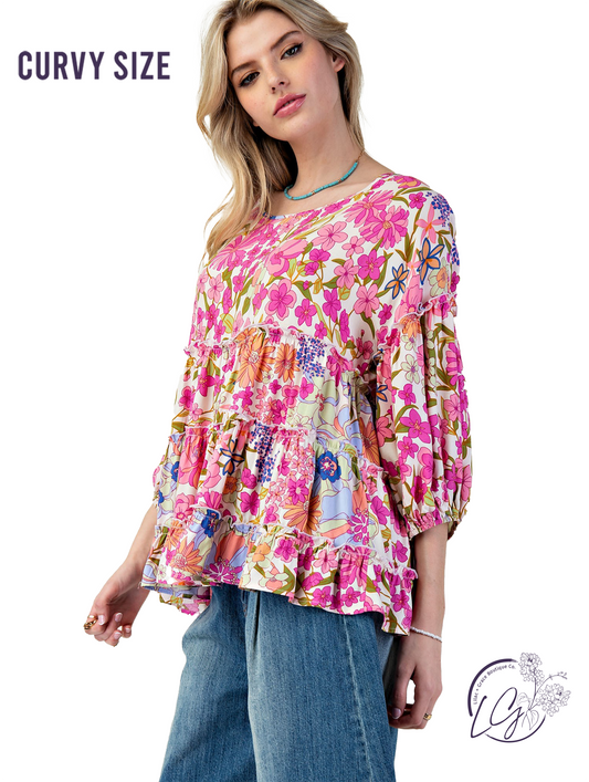 Curvy Sunspell Top