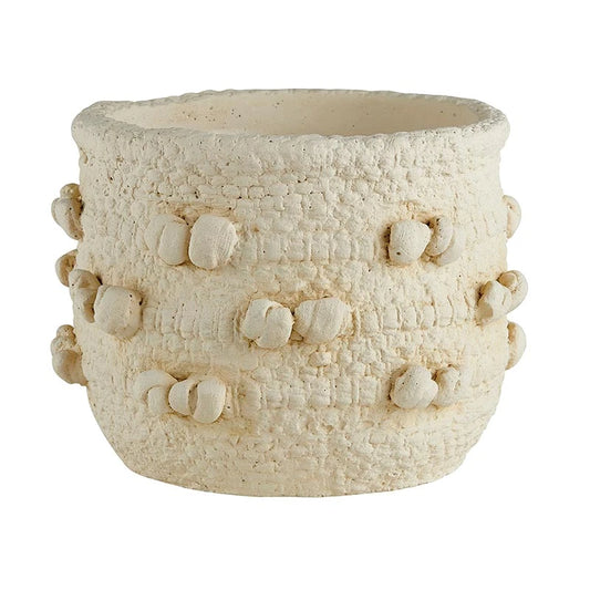Cement woven Pot