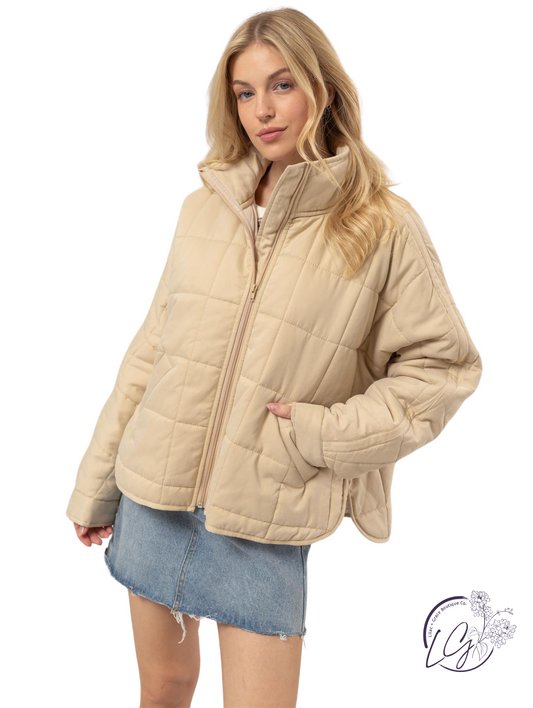 Cute Quilted Jacket