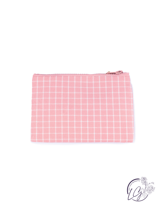 Cotton Zip Pouch