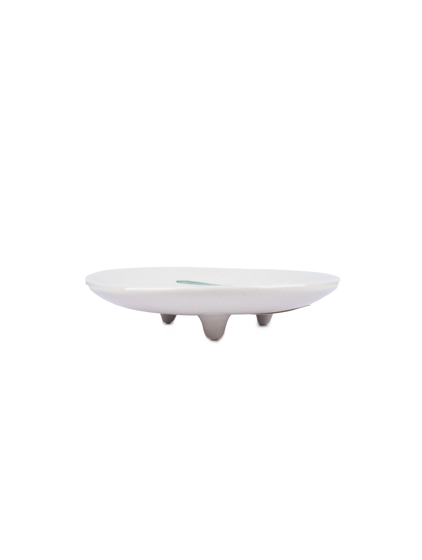 Stoneware Footed Plate