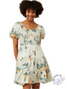 RoseSheen Smocked Floral Dress