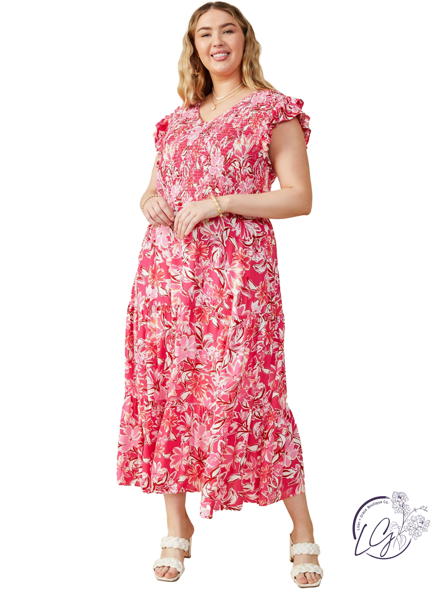 Curvy By The Sea Tank Dress