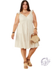 Curvy Seastone Tank Dress