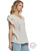 Sunday Brunch Ruffle Sleeve Blouse