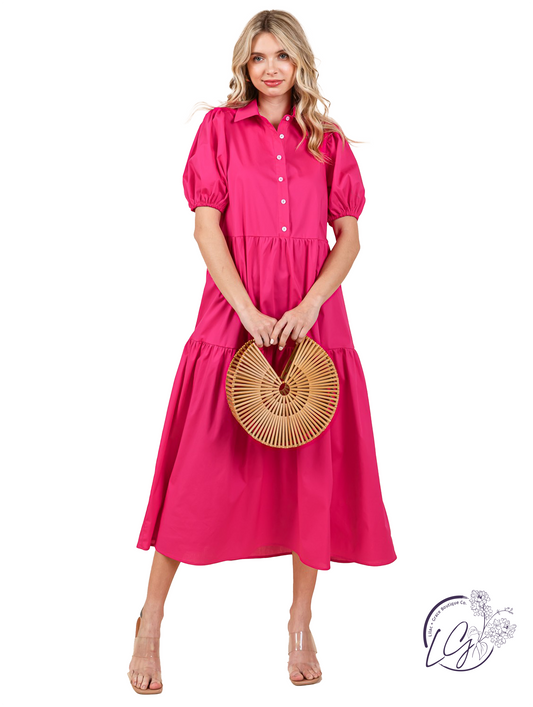 Flowing Freedom Midi Dress