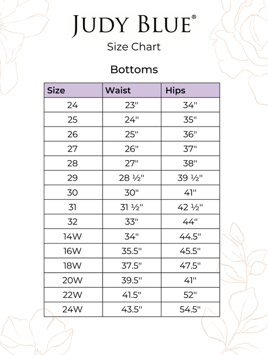Curvy Leighton High-Rise Distressed Crop Straight by Judy Blue