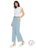 Ramona High-Rise Cropped Wide Leg Jeans by Kan Can