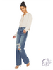 Felicity Ultra High-Rise '90s Wide Leg Flare Jeans by Kan Can