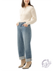 Sidney 90s Baggy Mid Rise Wide Leg Jeans by Silver Jeans