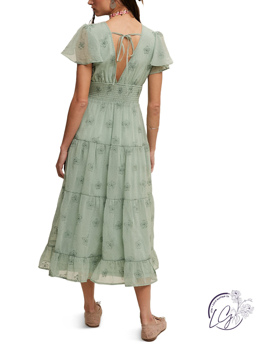 (Sale) Springtime Splendor Maxi Dress