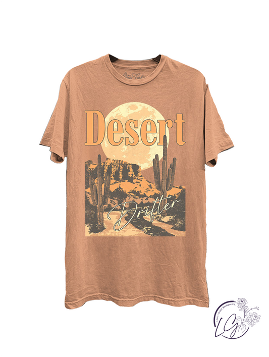 Desert Drifter Graphic Top