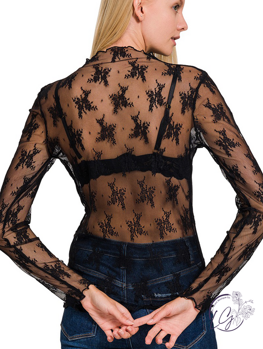 Whisper Light Lace Top