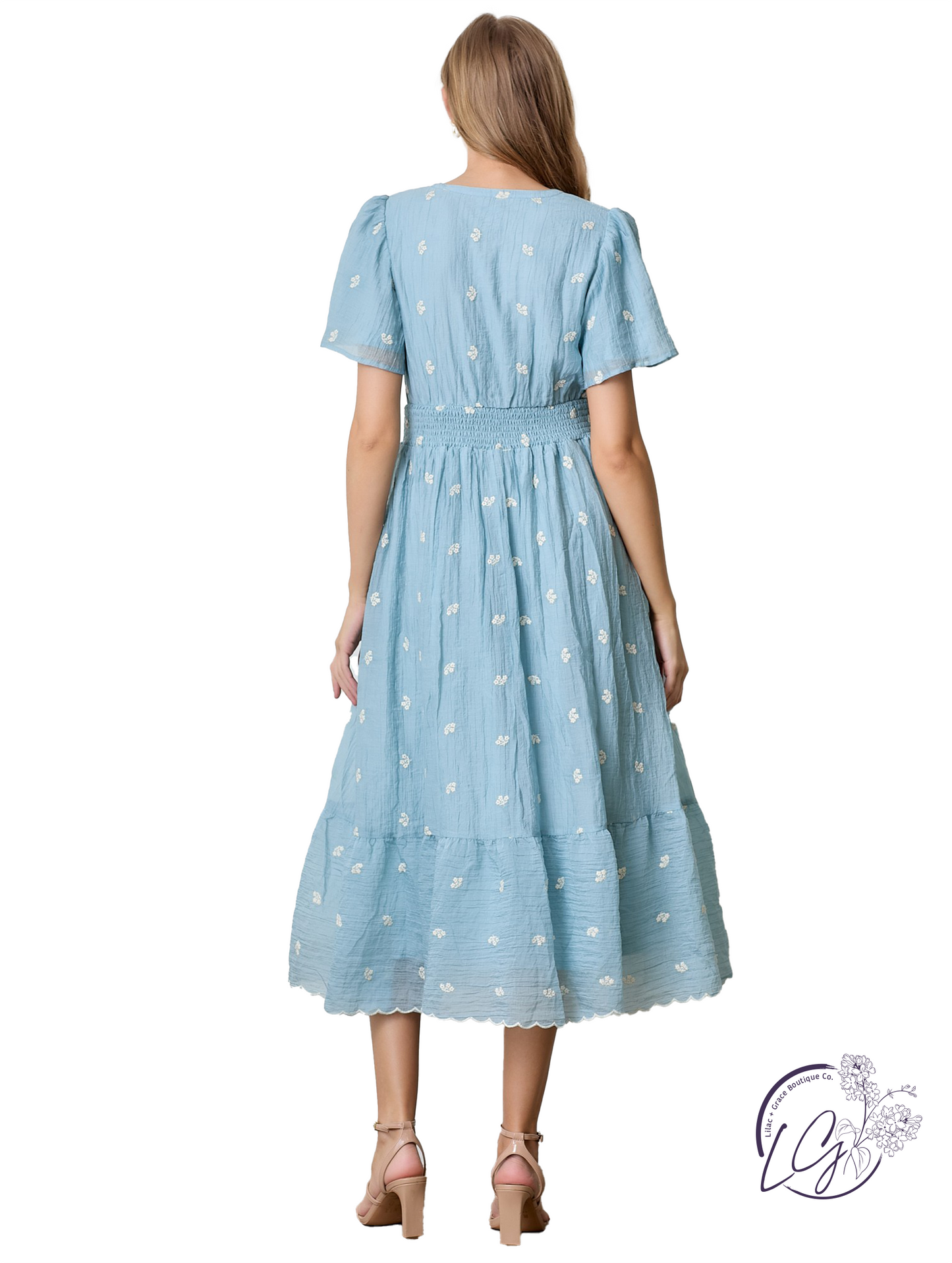 Wildfern Whisper Midi Dress