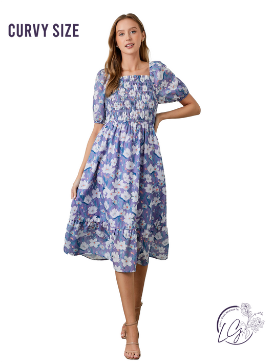 Curvy Colors In Every Stitch Dress