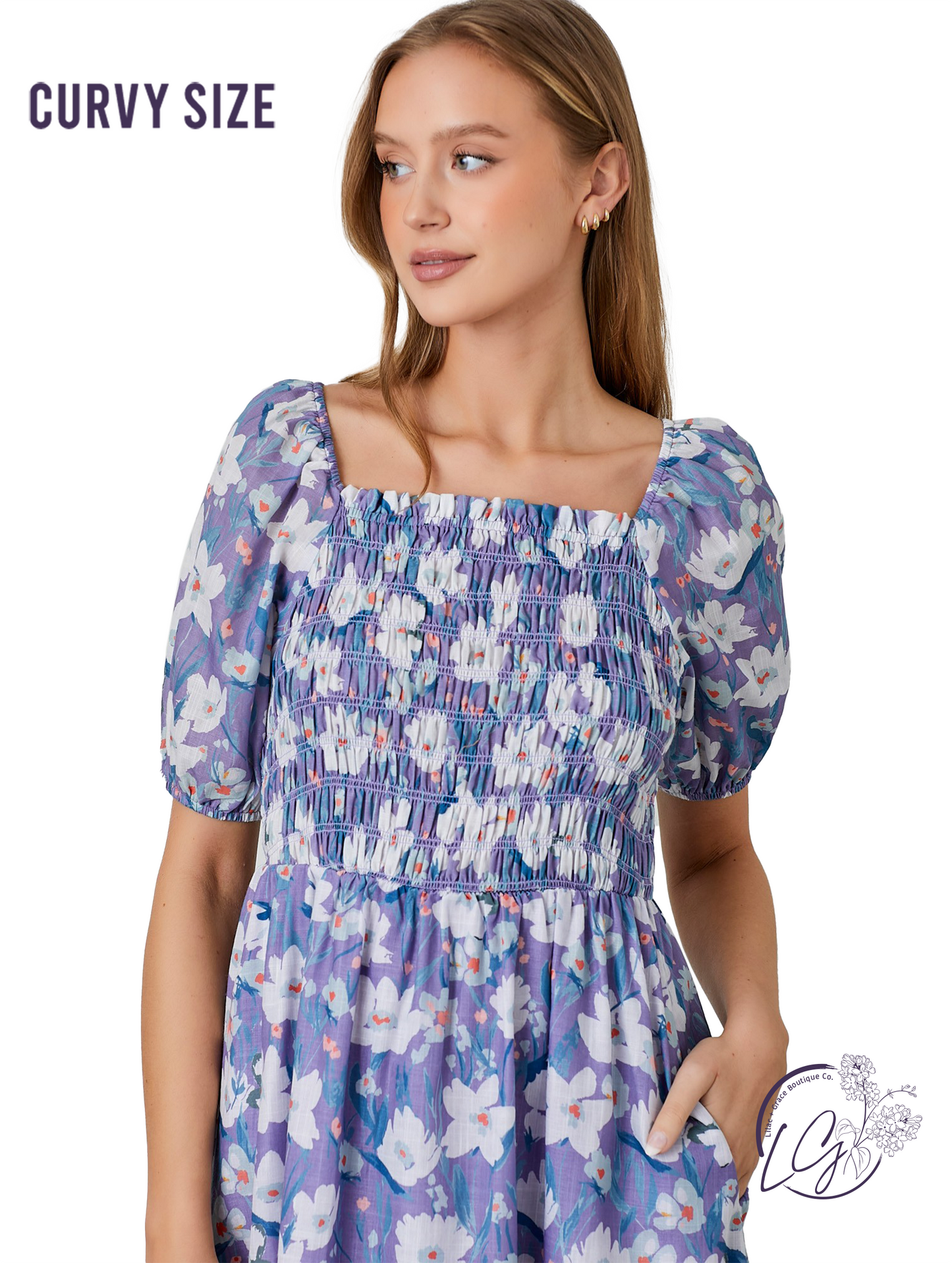 Curvy Colors In Every Stitch Dress