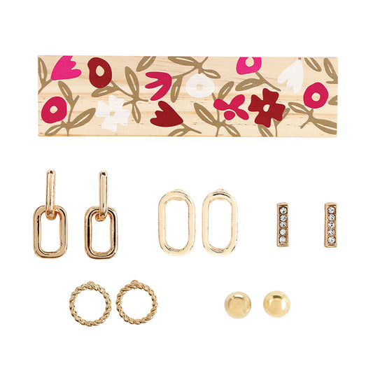 Boxed Earring- Golden Girl