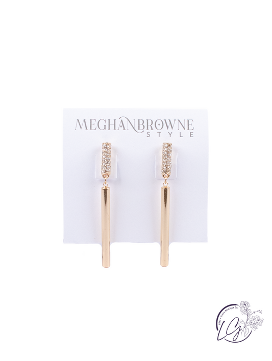 Linear Drop Earrings