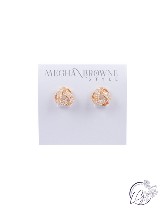Fay Pearl Knot Earrings