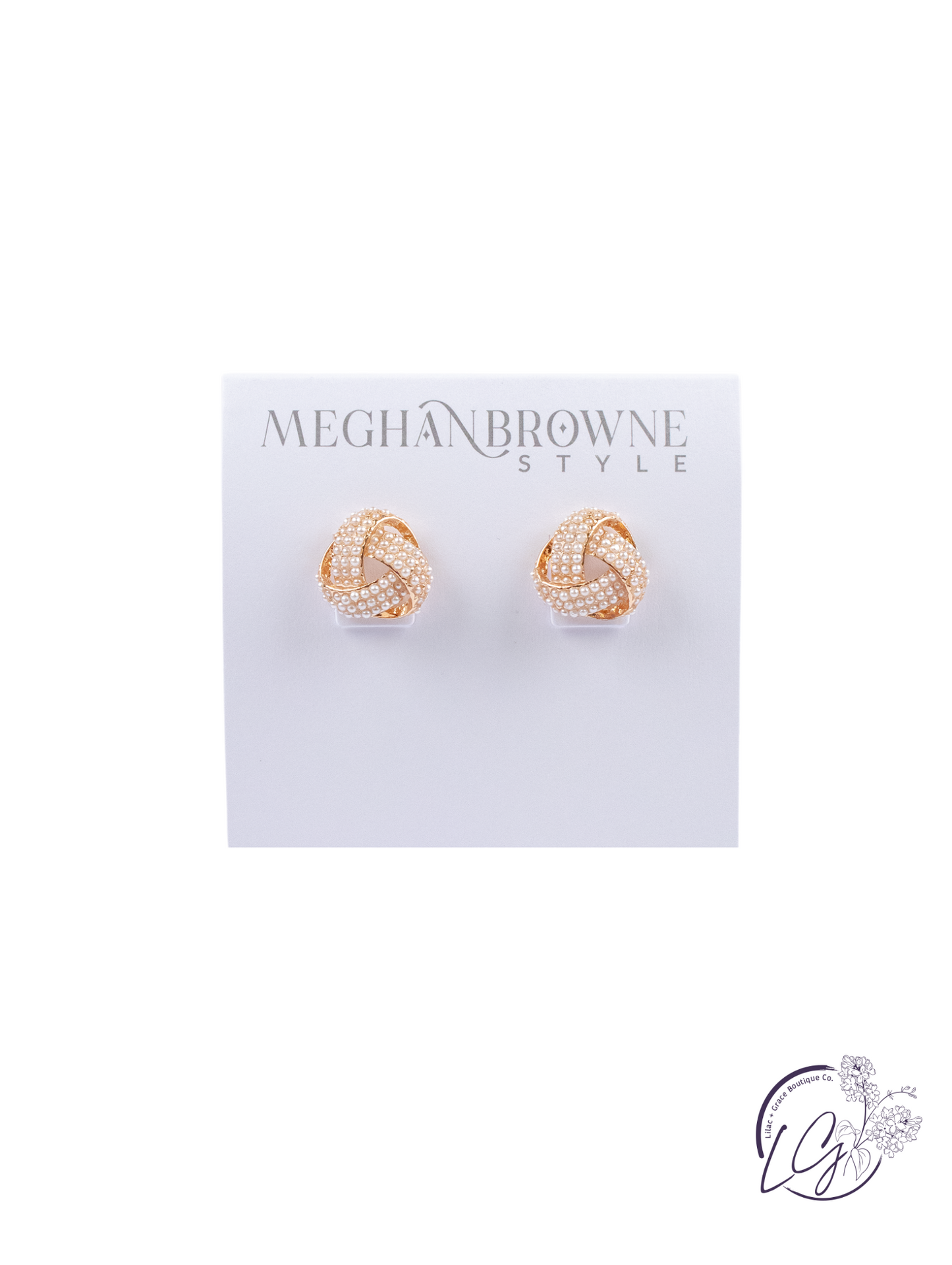 Fay Pearl Knot Earrings