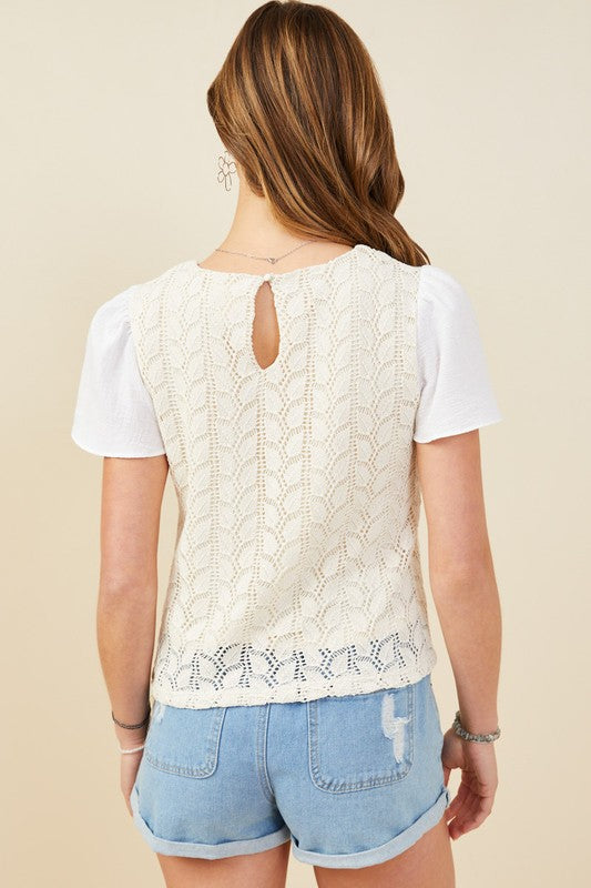 Twist & Texture Top